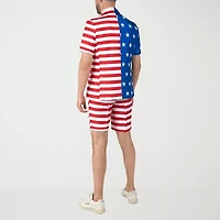 Suitmeister Usa Flag Mens 3-pc. Suit Set