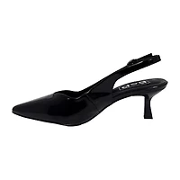 Pop Savien Womens Pointed Closed Toe Kitten Heel Pumps