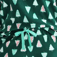 Jaclyn Womens Round Neck Long Sleeve 3-pc. Plus Pajama Sets