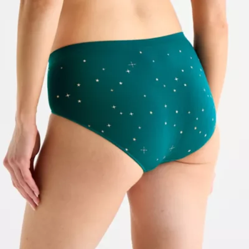 Ambrielle Womens Seamless Brief Panty