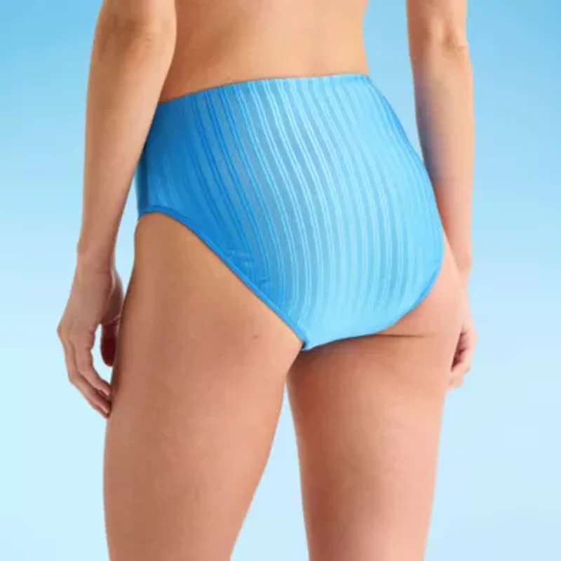 Mynah Womens Lined High Waist Bikini Swimsuit Bottom