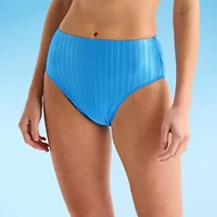 Mynah Womens Lined High Waist Bikini Swimsuit Bottom