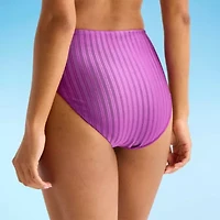 Mynah Womens Lined High Waist Bikini Swimsuit Bottom