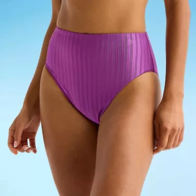 Mynah Womens Lined High Waist Bikini Swimsuit Bottom