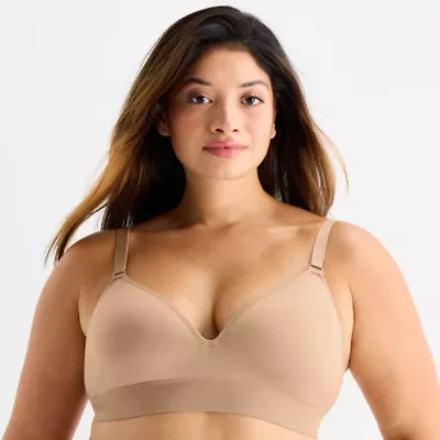 Ambrielle Seamless Medium Support Wireless Bralette