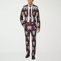 Suitmeister Day Of The Dead Mens 3-pc. Suit Set