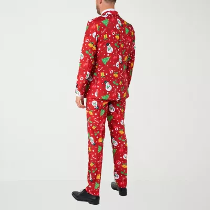 Suitmeister Christmas Mens 3-pc. Suit Set