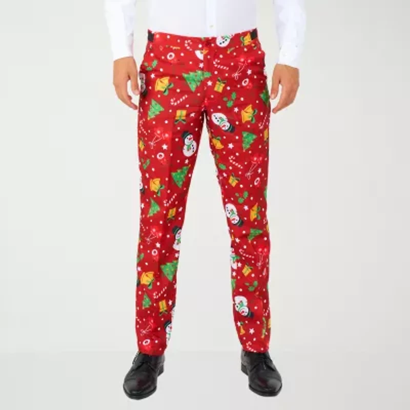 Suitmeister Christmas Mens 3-pc. Suit Set