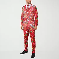Suitmeister Christmas Mens 3-pc. Suit Set