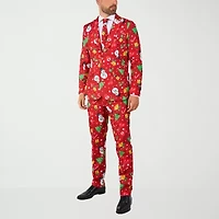 Suitmeister Christmas Mens 3-pc. Suit Set
