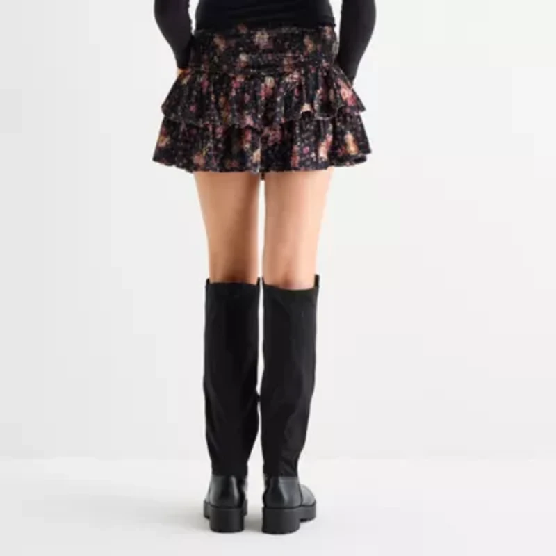 Arizona Womens Long Full Skirt Juniors