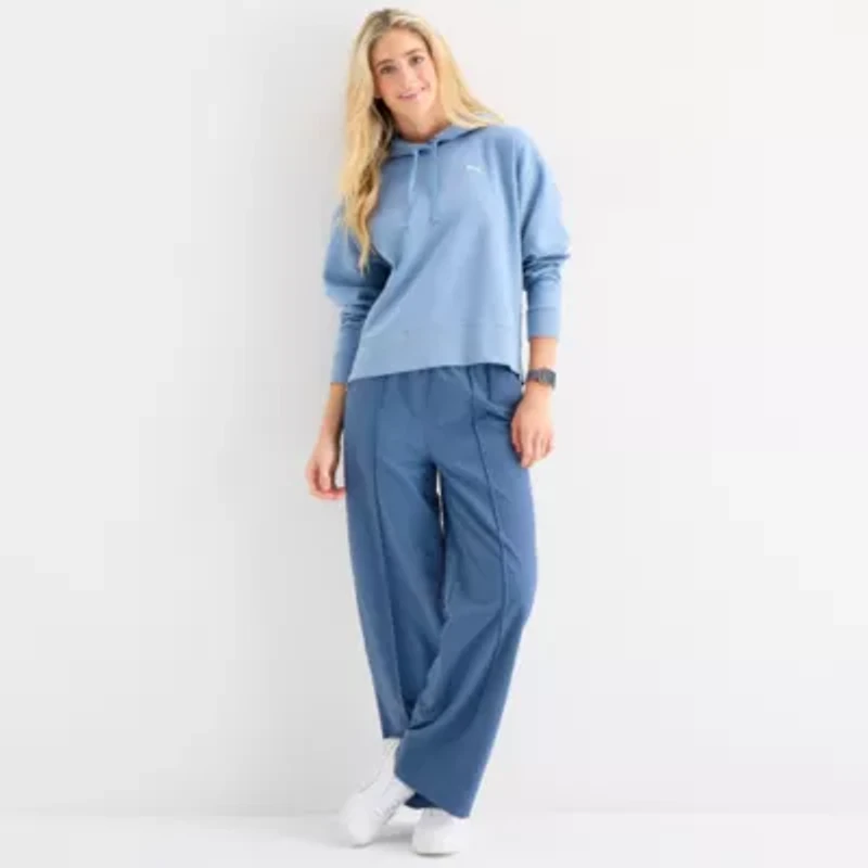 PUMA Womens Wide Leg Sweatpant