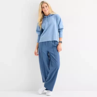 PUMA Womens Wide Leg Sweatpant
