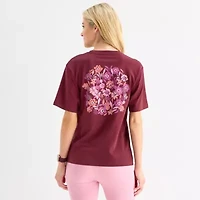 PUMA Womens Crew Neck Short Sleeve Active T-Shirt