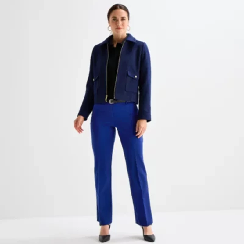 Liz Claiborne Womens Regular Fit Blazer