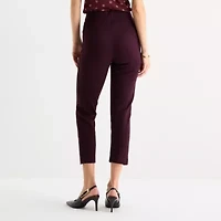 Worthington Womens Skinny Mid Rise Pull-On Pant