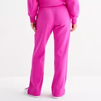 Xersion Womens Super Soft Fleece Straight Leg Sweatpant