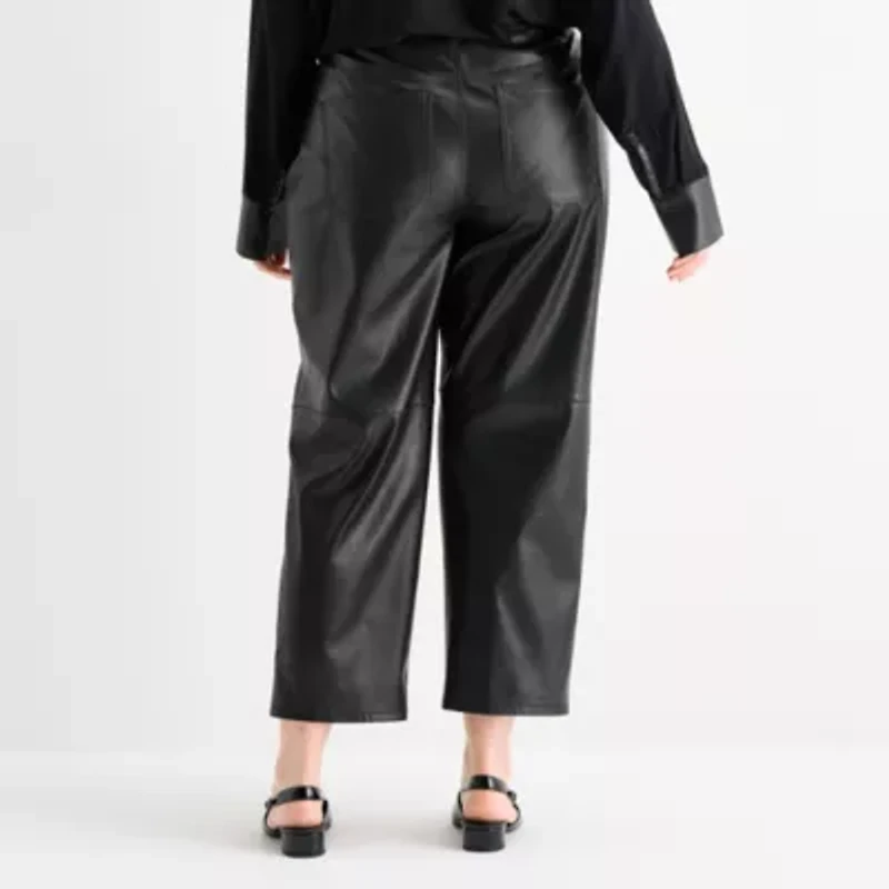 Worthington Womens Straight Plus Trouser