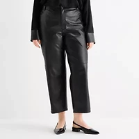 Worthington Womens Straight Plus Trouser
