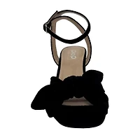 Pop Kavari Womens Square Open Toe Block Heel Pumps