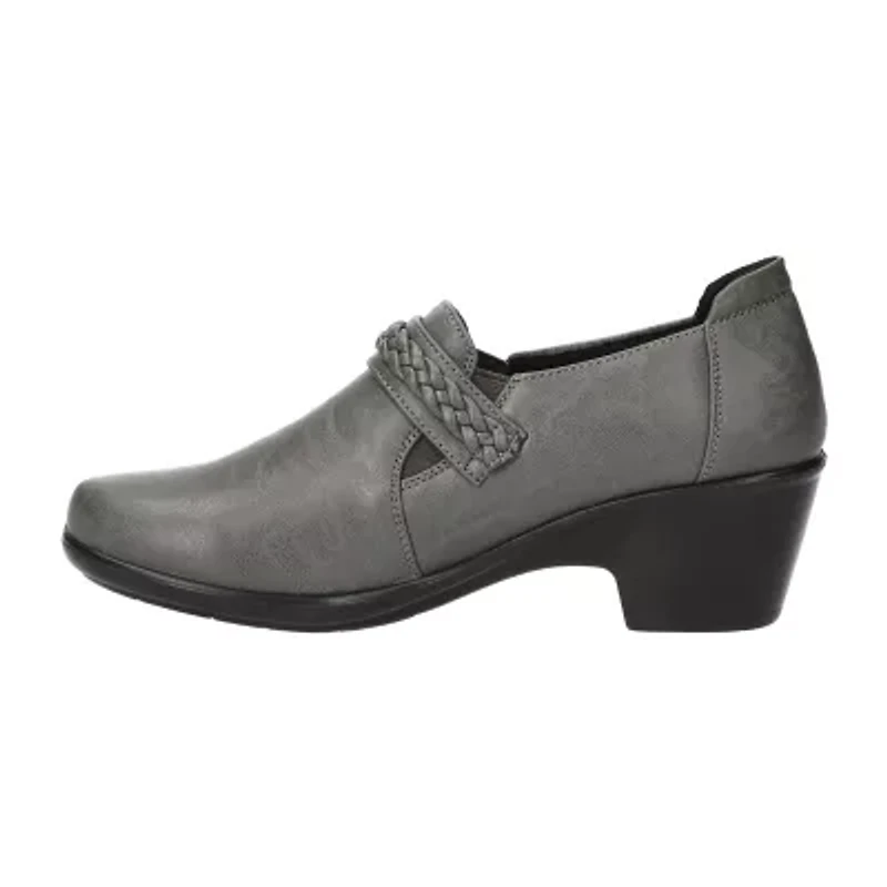 Easy Street Amber Womens Round Closed Toe Slip-On Shoe