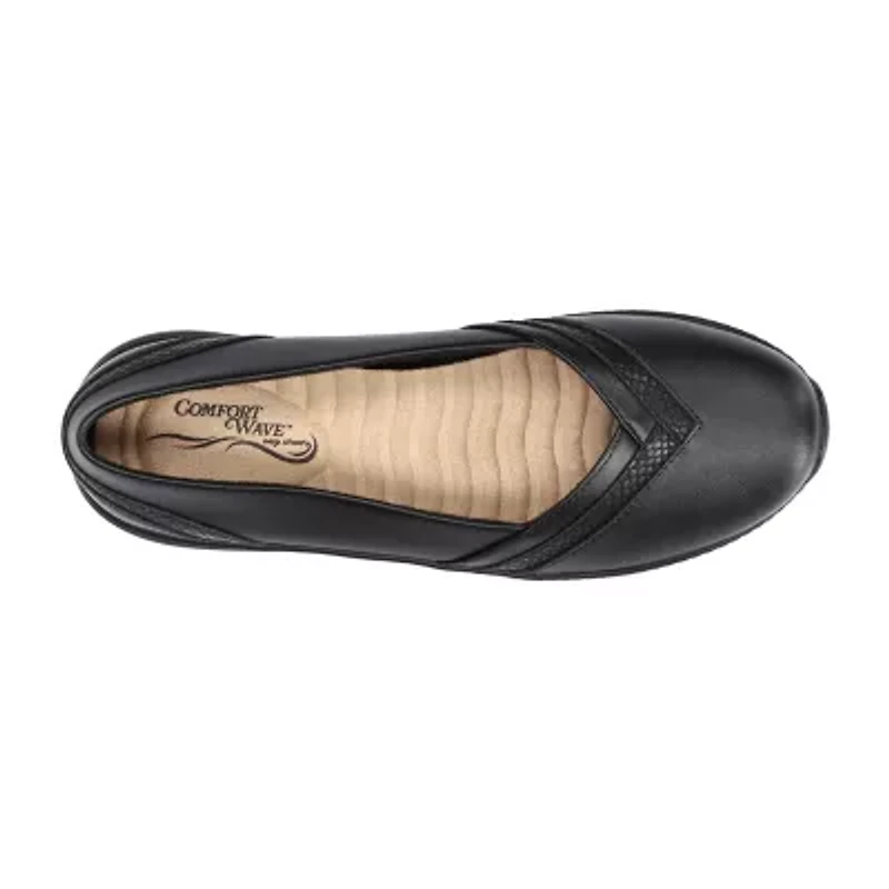 Easy Street Kiera Womens Round Closed Toe Slip-On Shoe