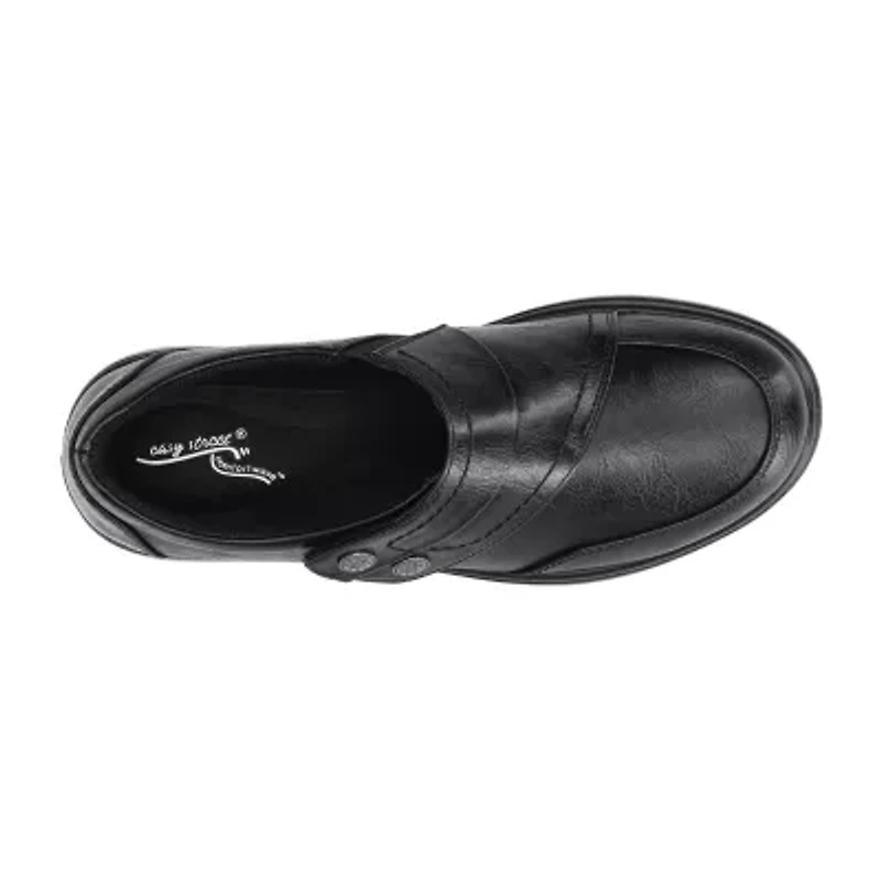 Easy Street Joy Womens Round Closed Toe Slip-On Shoe