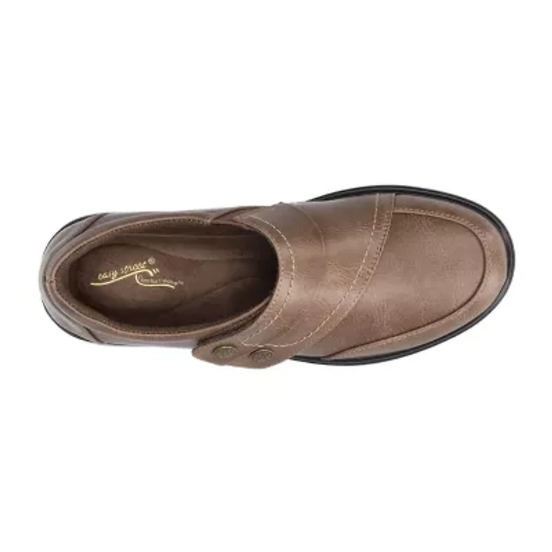Easy Street Joy Womens Round Closed Toe Slip-On Shoe