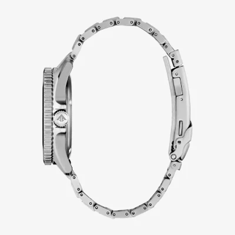 Citizen Mens Silver Tone Stainless Steel Bracelet Watch Bn0260-54l