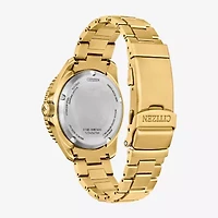 Citizen Mens Gold Tone Stainless Steel Bracelet Watch Bn0262-59w