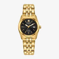Citizen Womens Gold Tone Stainless Steel Bracelet Watch Ew2293-56e