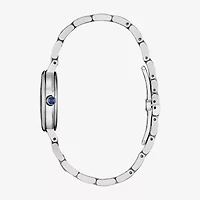 Citizen Womens Silver Tone Stainless Steel Bracelet Watch Em0990-81e