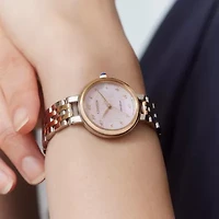 Citizen Womens Two Tone Stainless Steel Bracelet Watch Em0996-84y