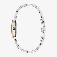 Citizen Womens Two Tone Stainless Steel Bracelet Watch Em0996-84y