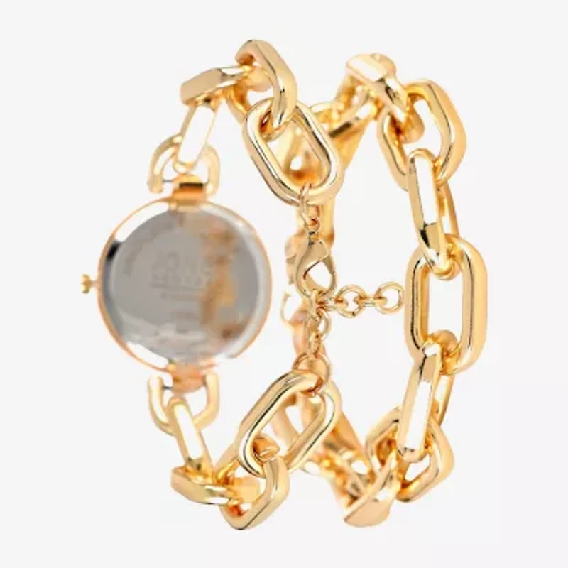 Jones N.Y. Womens Gold Tone Bracelet Watch A0294g-42-A27