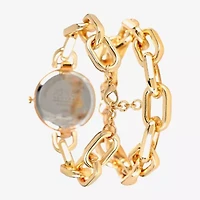 Jones N.Y. Womens Gold Tone Bracelet Watch A0294g-42-A27
