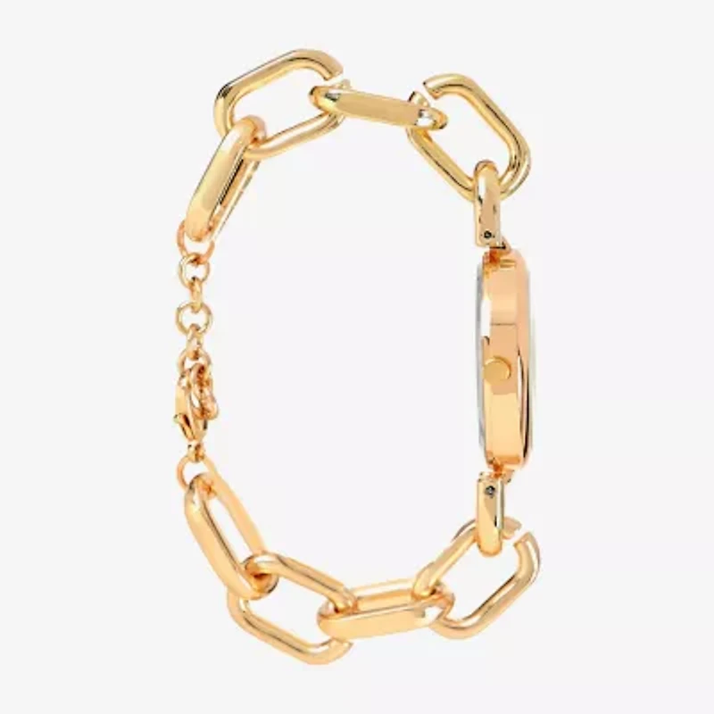 Jones N.Y. Womens Gold Tone Bracelet Watch A0294g-42-A27