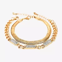 Jones N.Y. Womens Gold Tone Bracelet Watch A0632g-42-E27