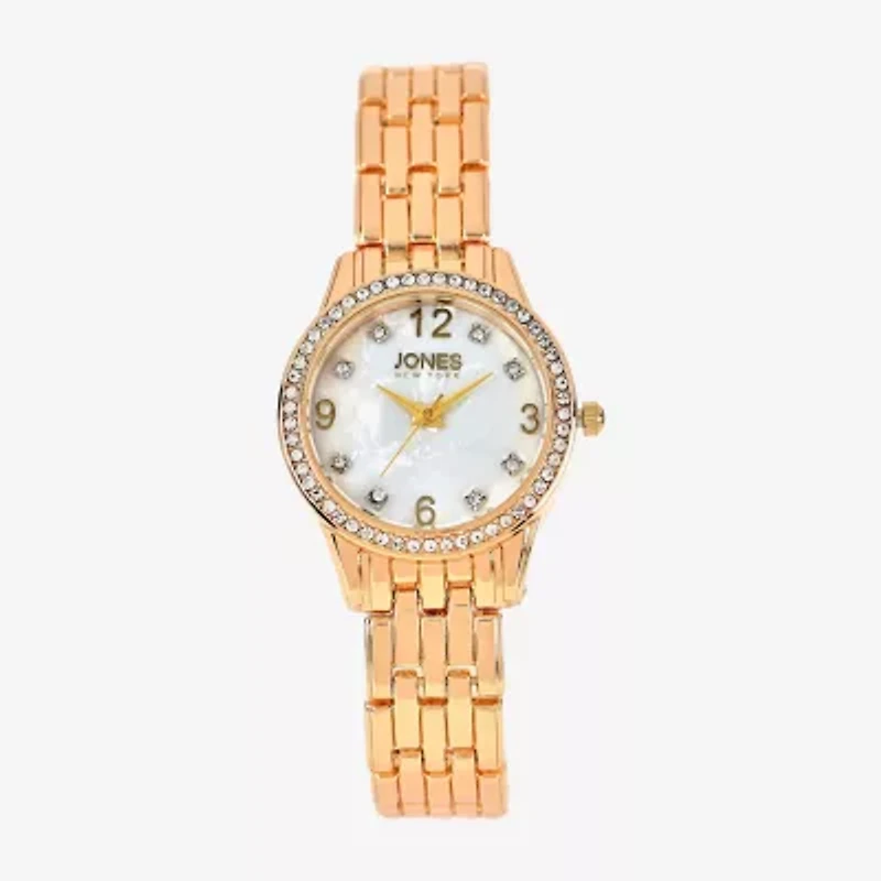 Jones N.Y. Womens Gold Tone Bracelet Watch A0632g-42-E27