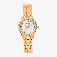 Jones N.Y. Womens Gold Tone Bracelet Watch A0632g-42-E27