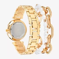 Jones N.Y. Womens Gold Tone Bracelet Watch A1079g-42-B27