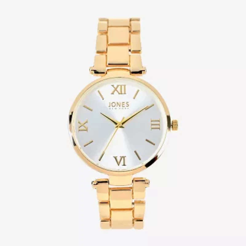 Jones N.Y. Womens Gold Tone Bracelet Watch A1079g-42-B27