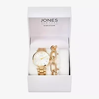 Jones N.Y. Womens Gold Tone Bracelet Watch A1079g-42-B27