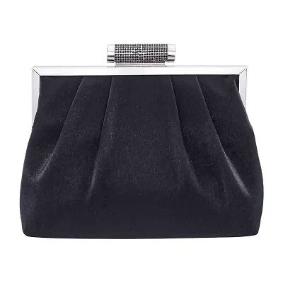 N By Nina Pleated Frame Clutch