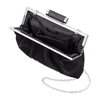 N By Nina Pleated Frame Clutch