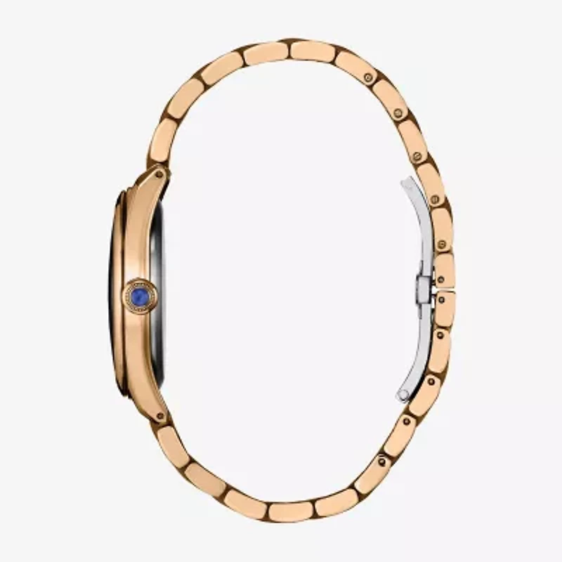 Citizen Classic Womens Rose Goldtone Stainless Steel Bracelet Watch Em1143-81z