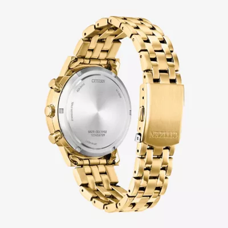 Citizen Classic Mens Gold Tone Stainless Steel Bracelet Watch Ca4632-58x