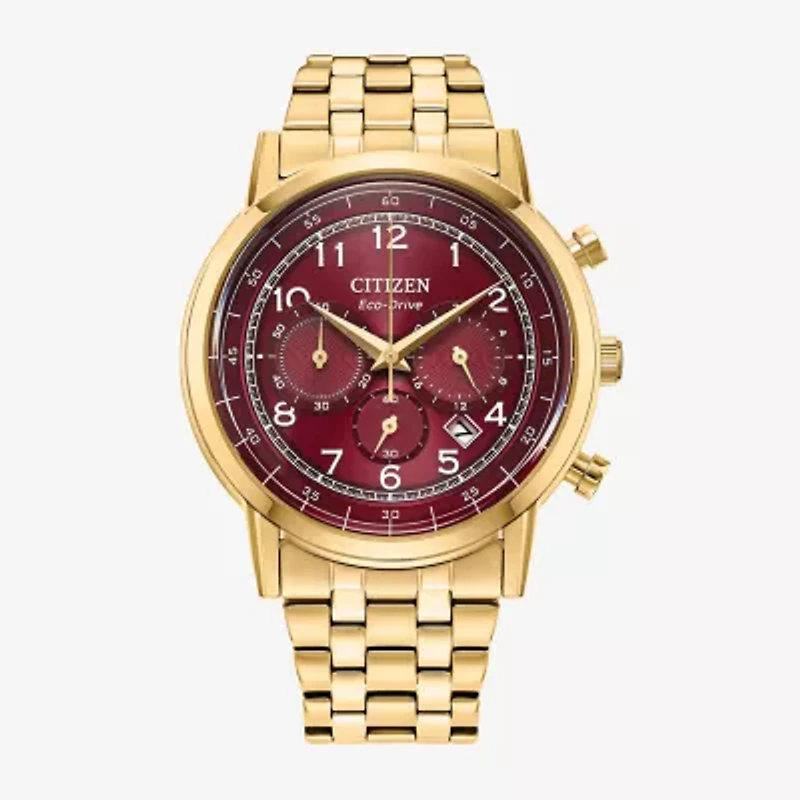 Citizen Classic Mens Gold Tone Stainless Steel Bracelet Watch Ca4632-58x