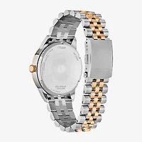 Citizen Mens Two Tone Stainless Steel Bracelet Watch Aw0156-57x