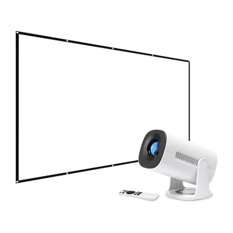 GPX 720p Projector and Screen Bundle